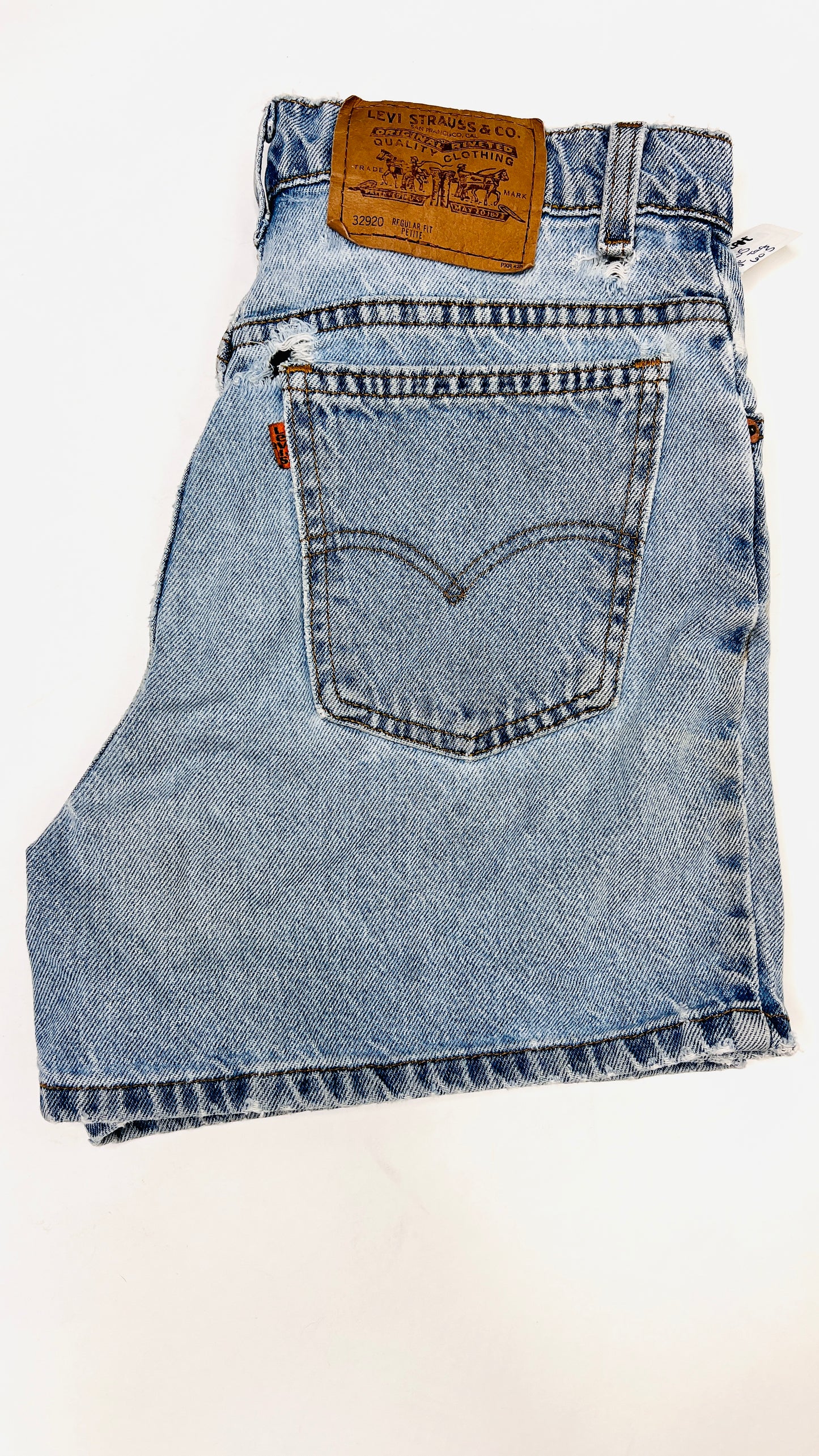 70's Cuffed Levi Shorts