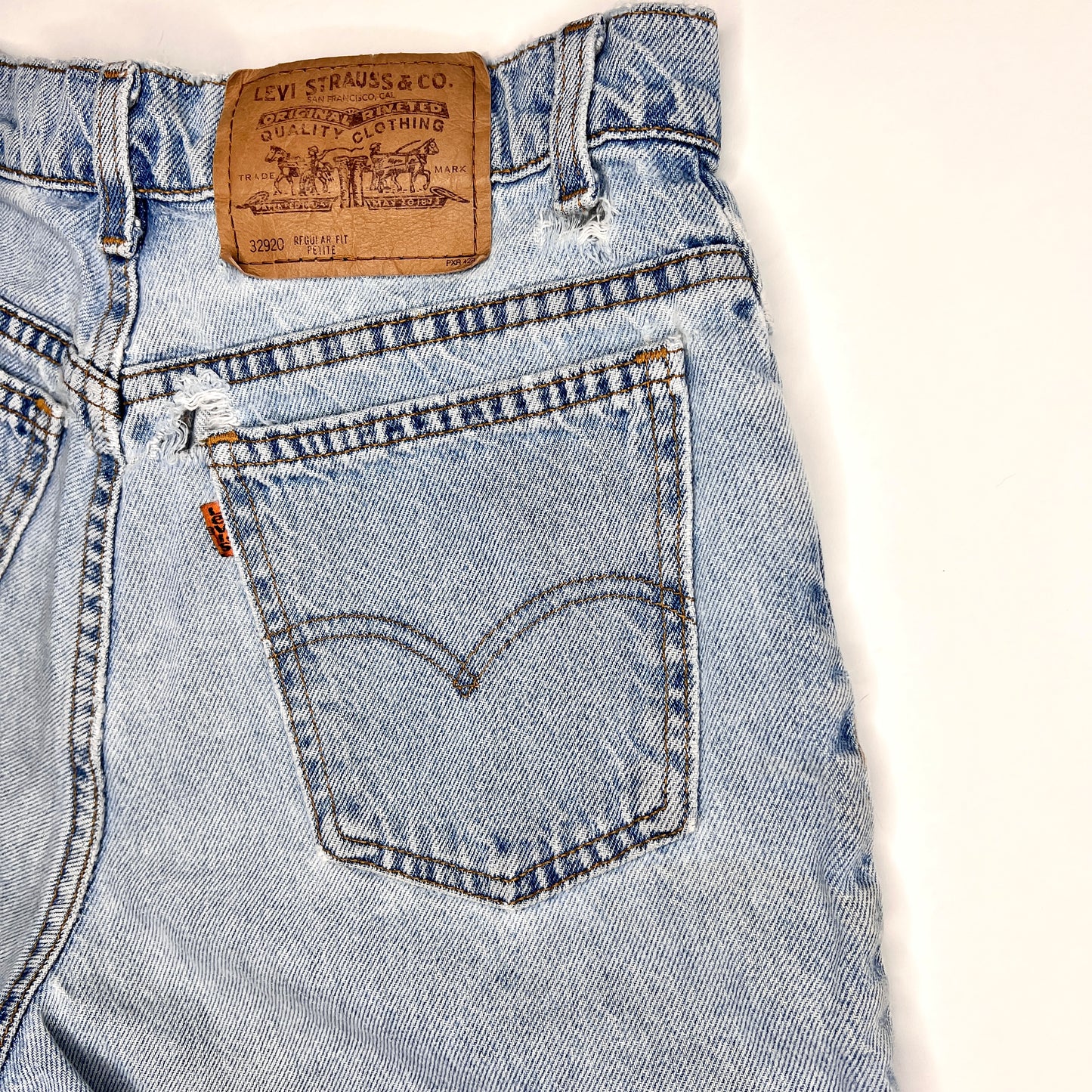 70's Cuffed Levi Shorts