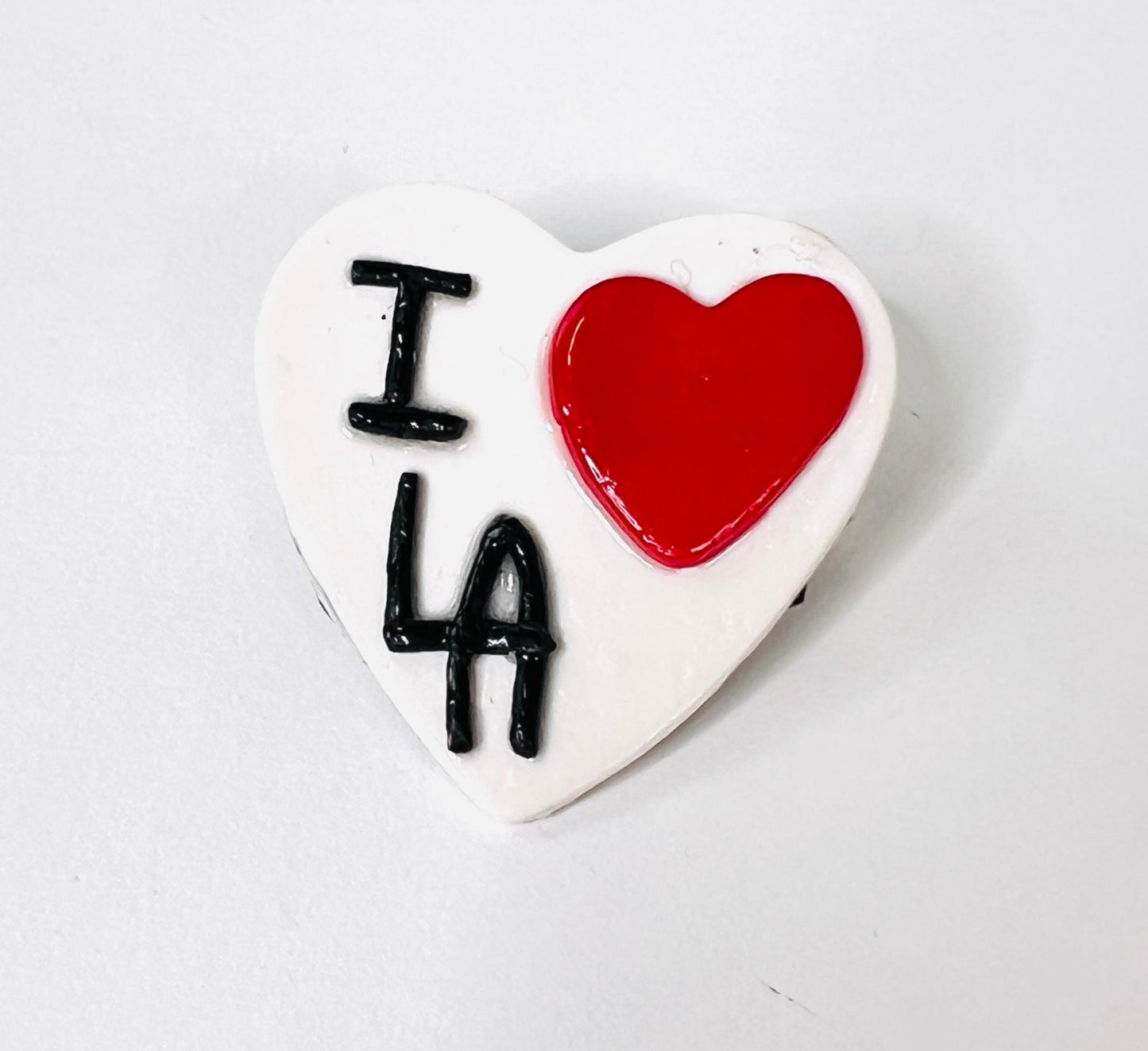 Handmade "I Love LA" Pin