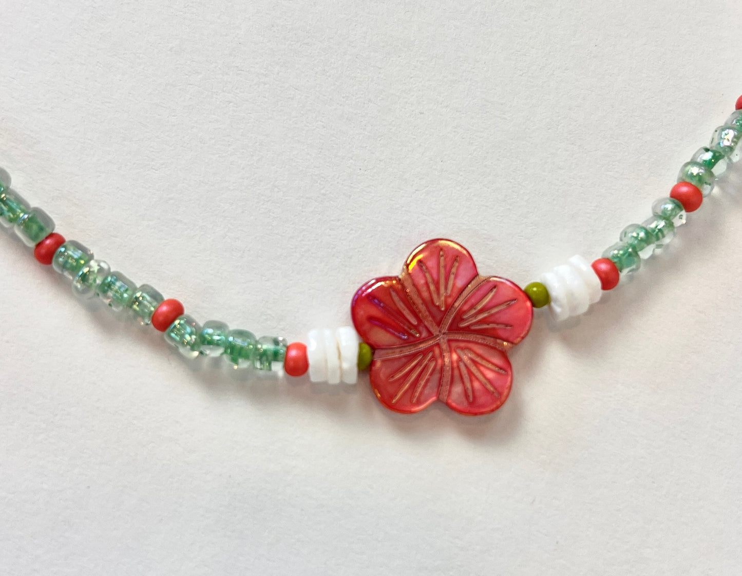 Handmade Glass Bead Choker