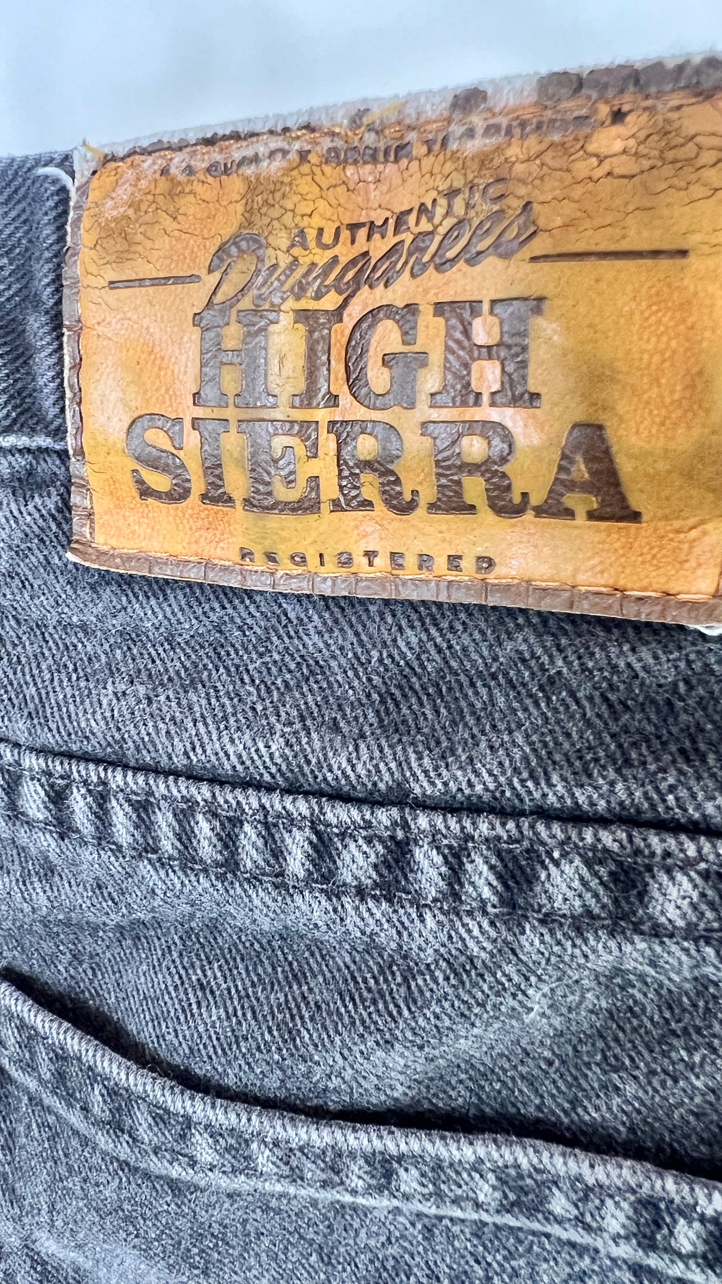 High Sierra Black Denim Shorts