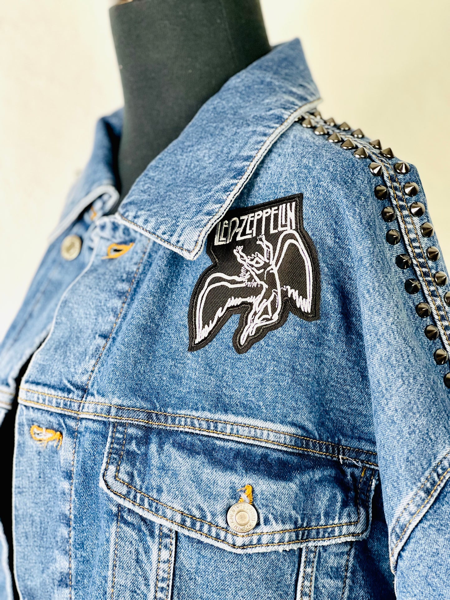 Hand Painted Stranger Things Hellfire Club Jacket
