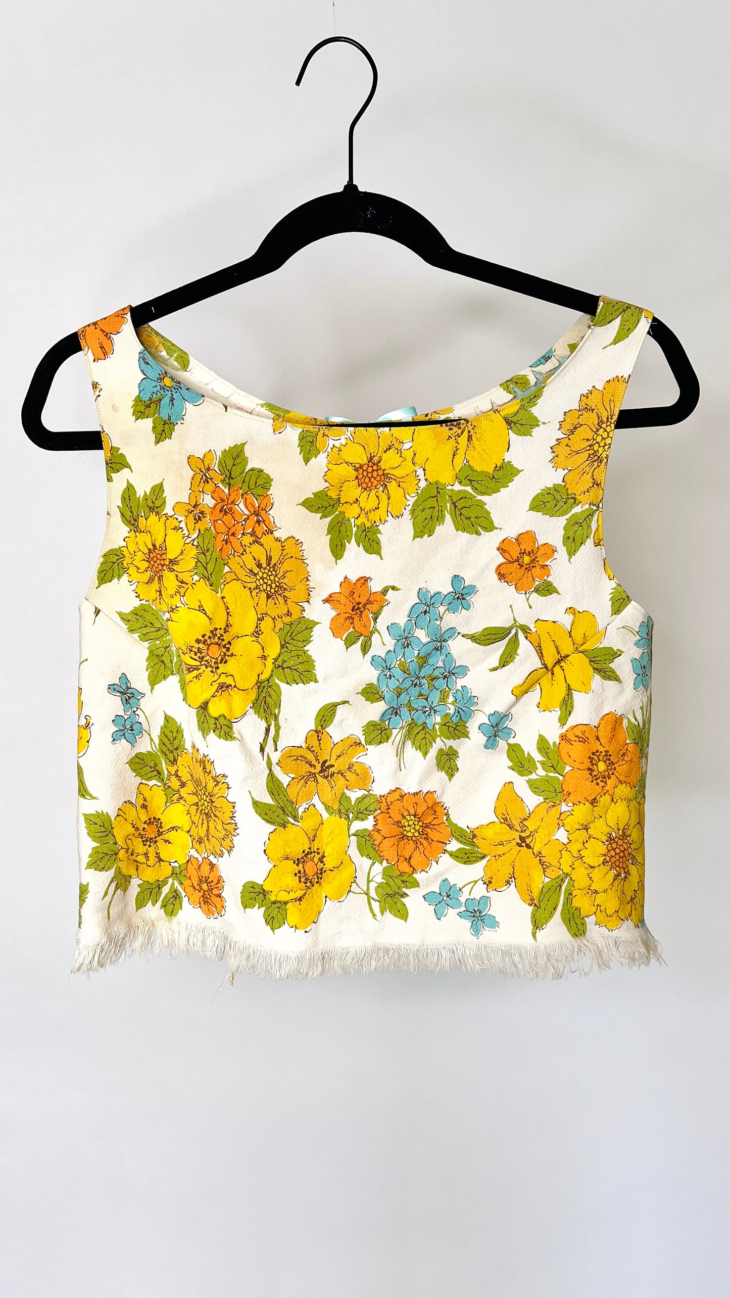 Handmade Babydoll Floral Cotton Top