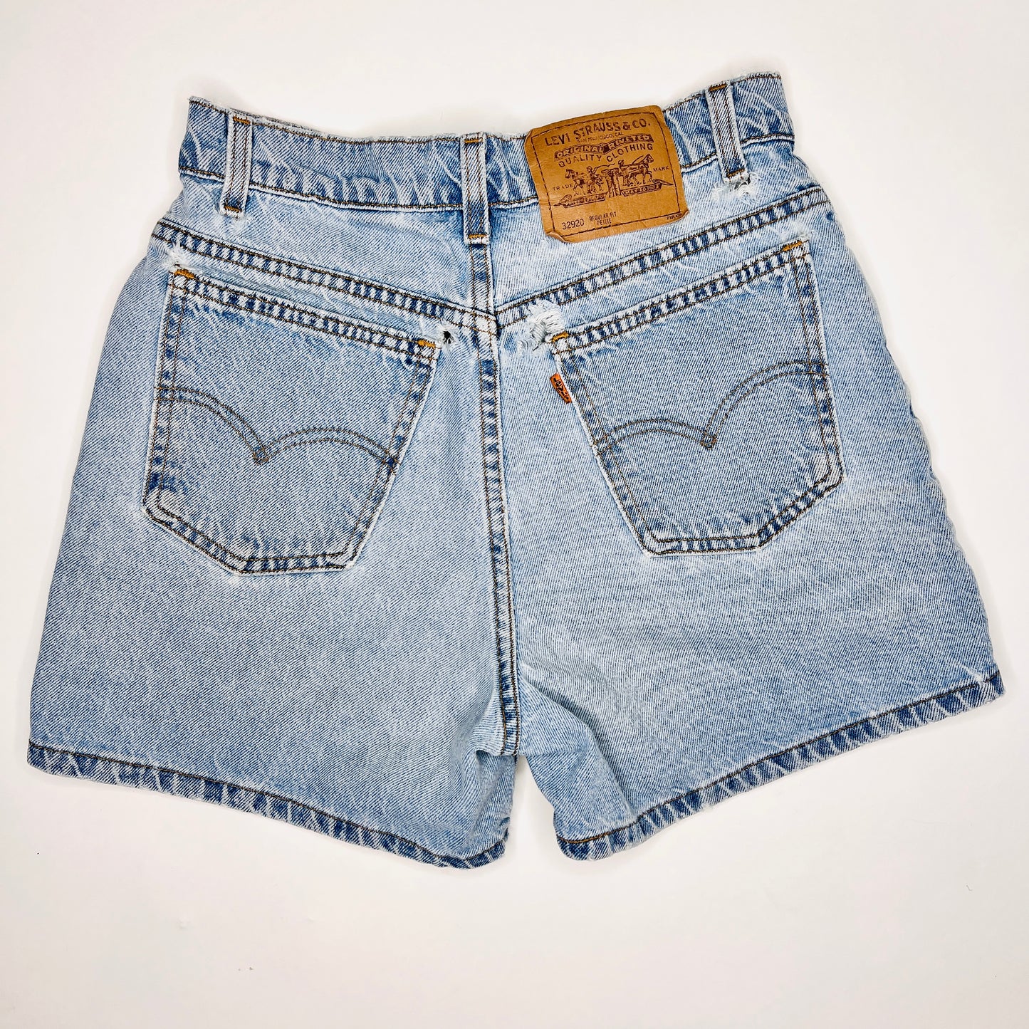 70's Cuffed Levi Shorts