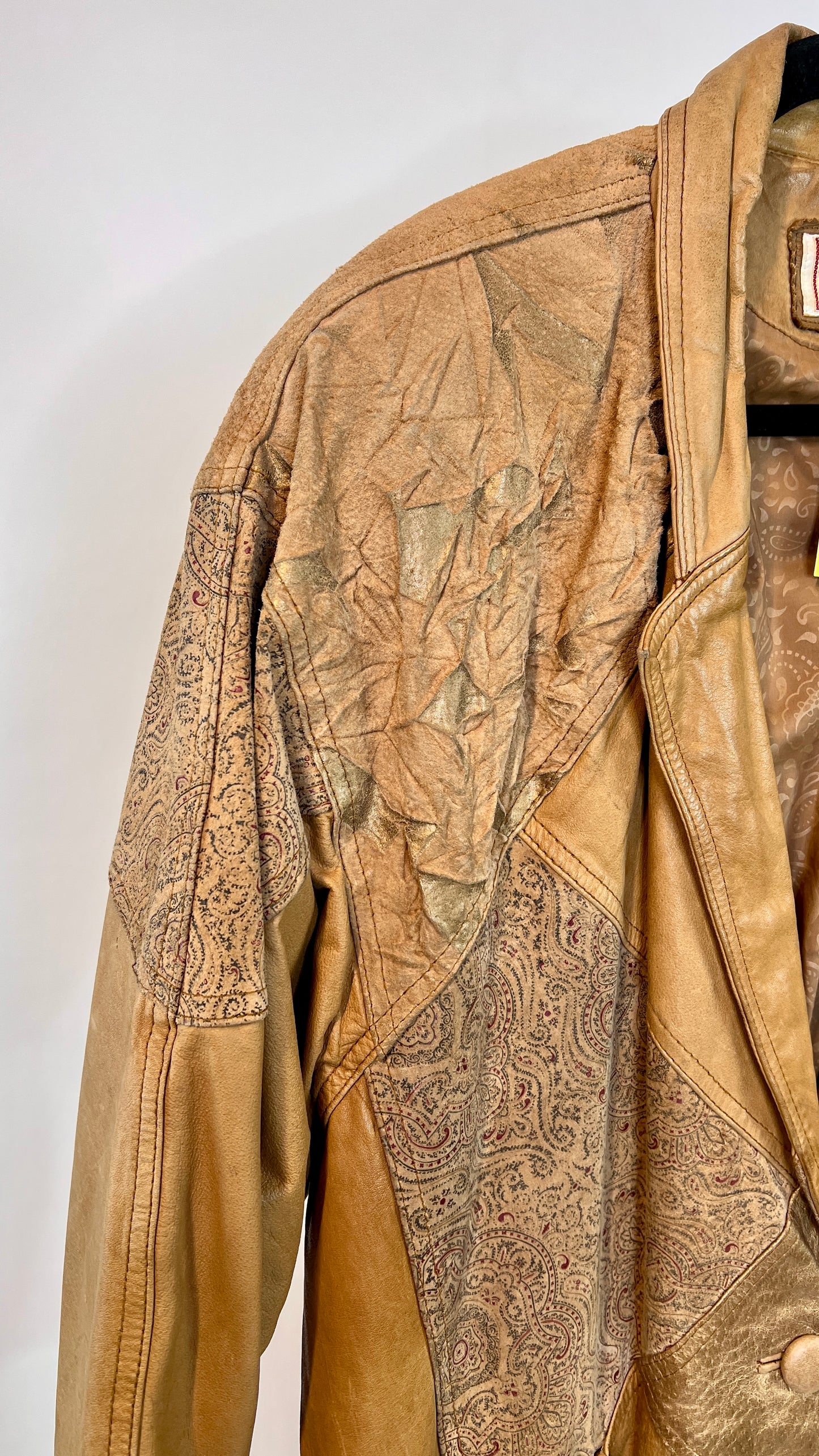 Paris Sport Leather Coat