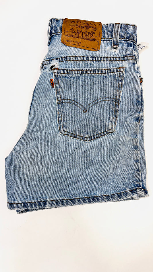 70's Cuffed Levi Shorts