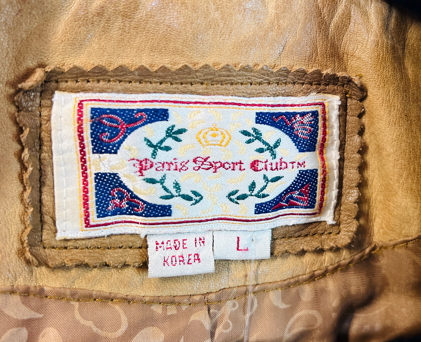 Paris Sport Leather Coat