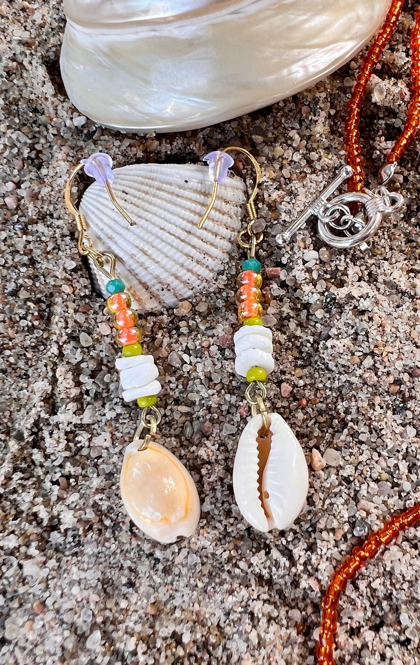 “Bahama Sea Star” Necklace and Earring set