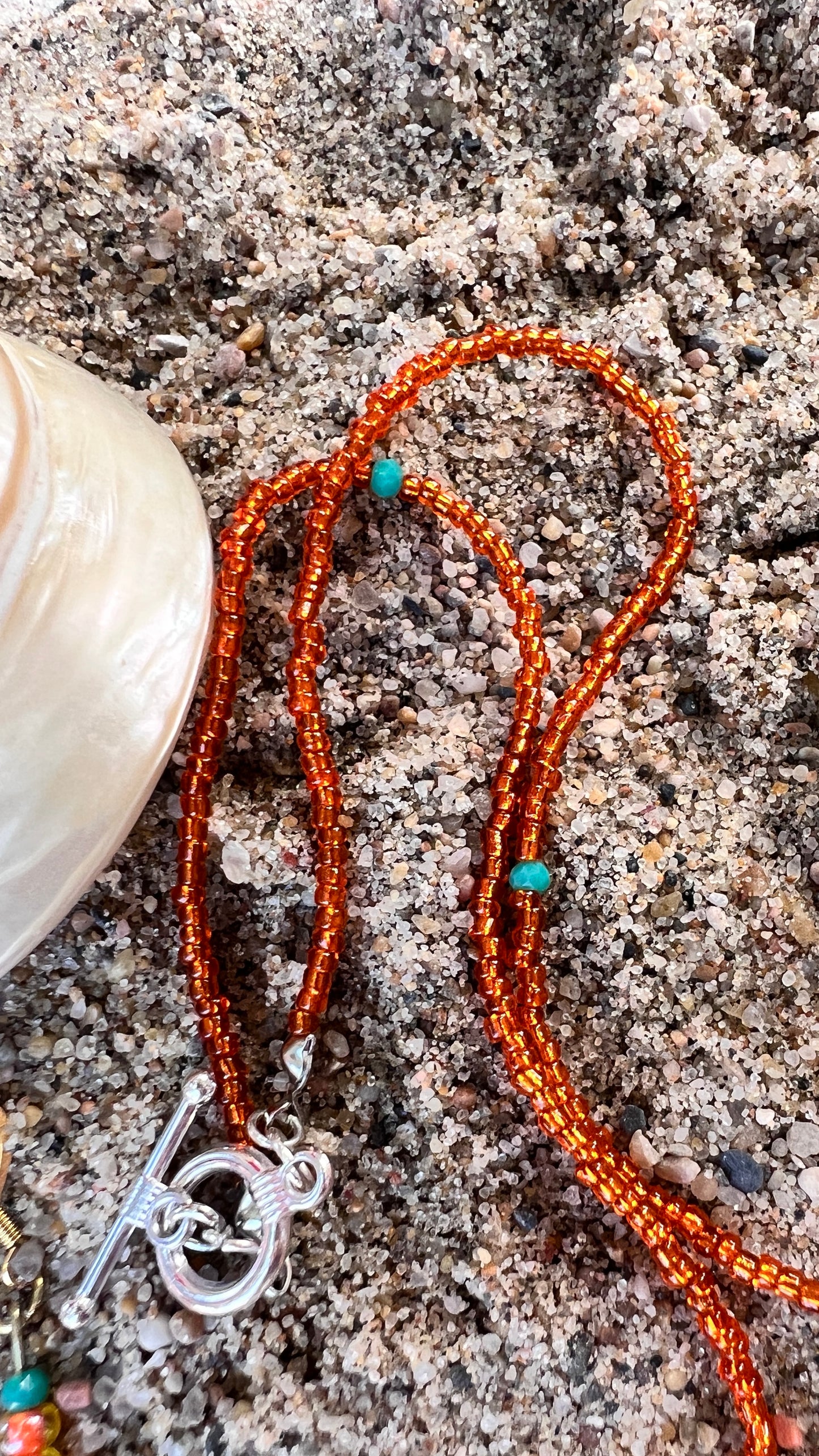 “Bahama Sea Star” Necklace and Earring set